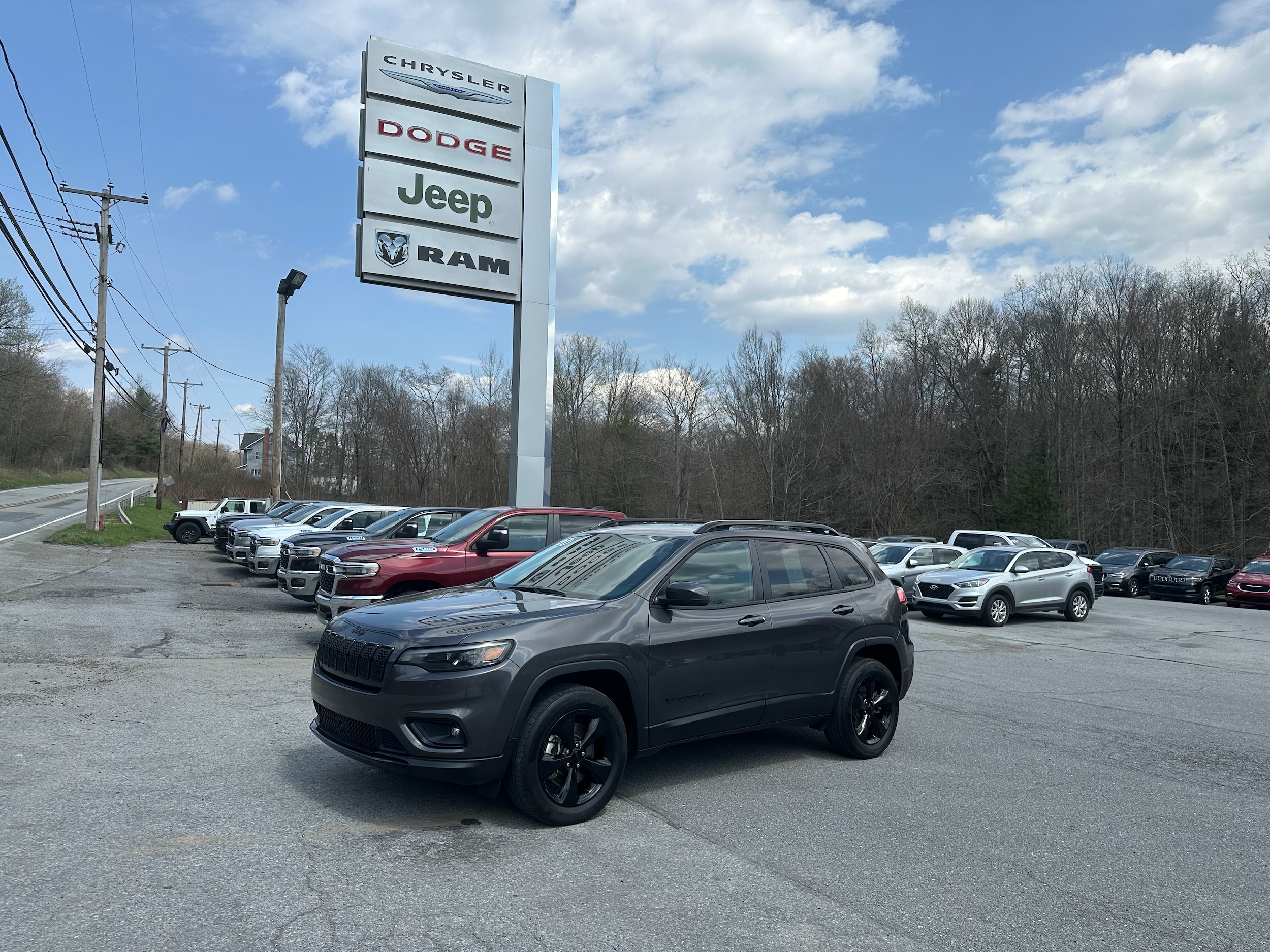 Used 2021 Jeep Cherokee Altitude with VIN 1C4PJMLB7MD239964 for sale in Northern Cambria, PA