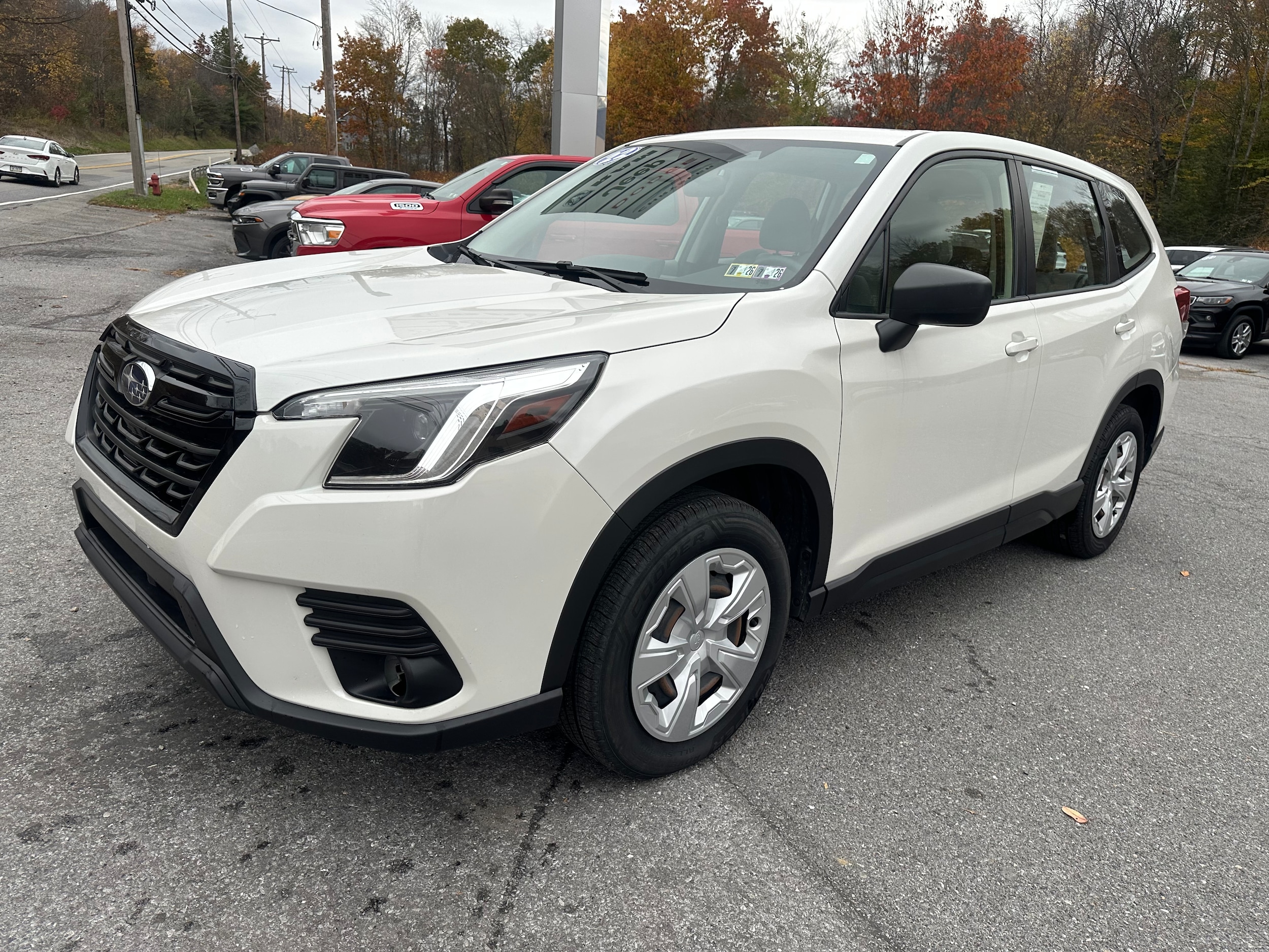 Used 2022 Subaru Forester Base with VIN JF2SKAAC8NH417569 for sale in Northern Cambria, PA