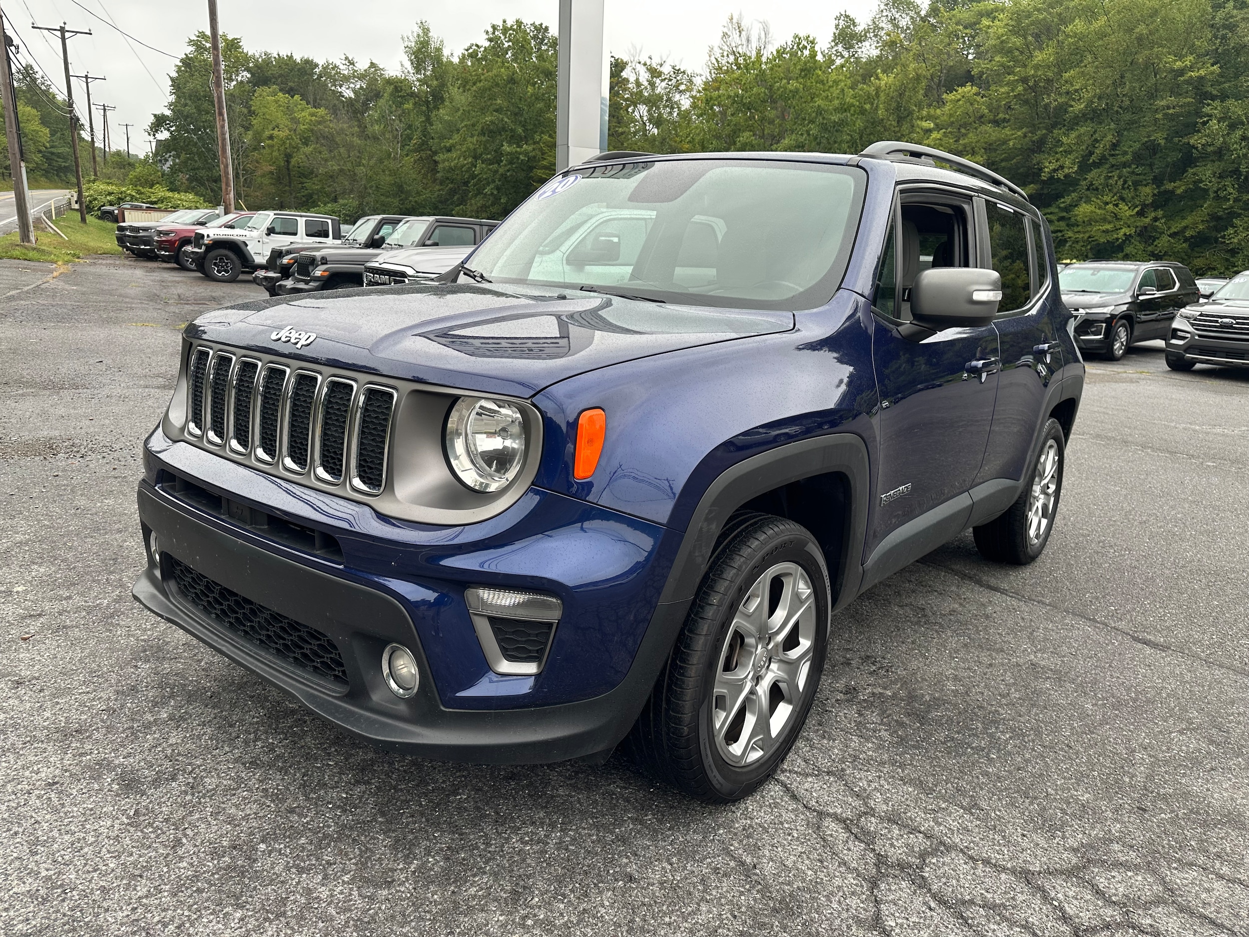 Used 2020 Jeep Renegade Limited with VIN ZACNJBD19LPL71106 for sale in Northern Cambria, PA