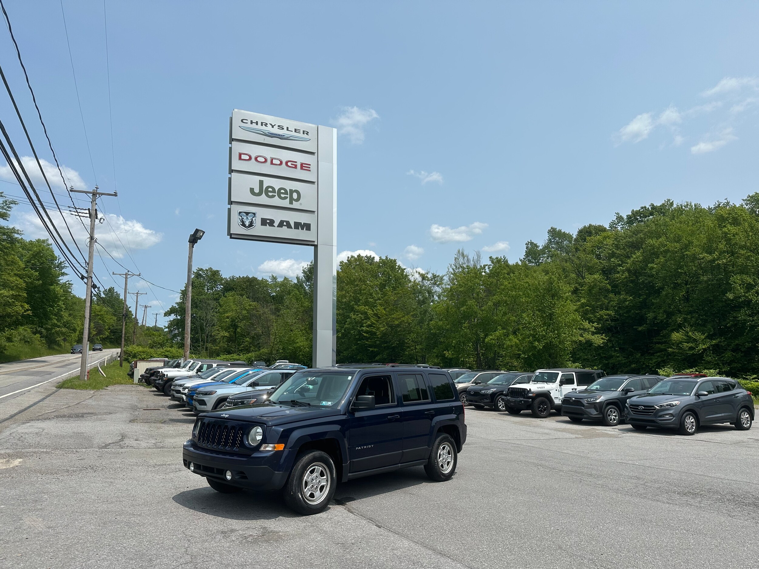 Used 2015 Jeep Patriot Sport with VIN 1C4NJRBB1FD317521 for sale in Northern Cambria, PA