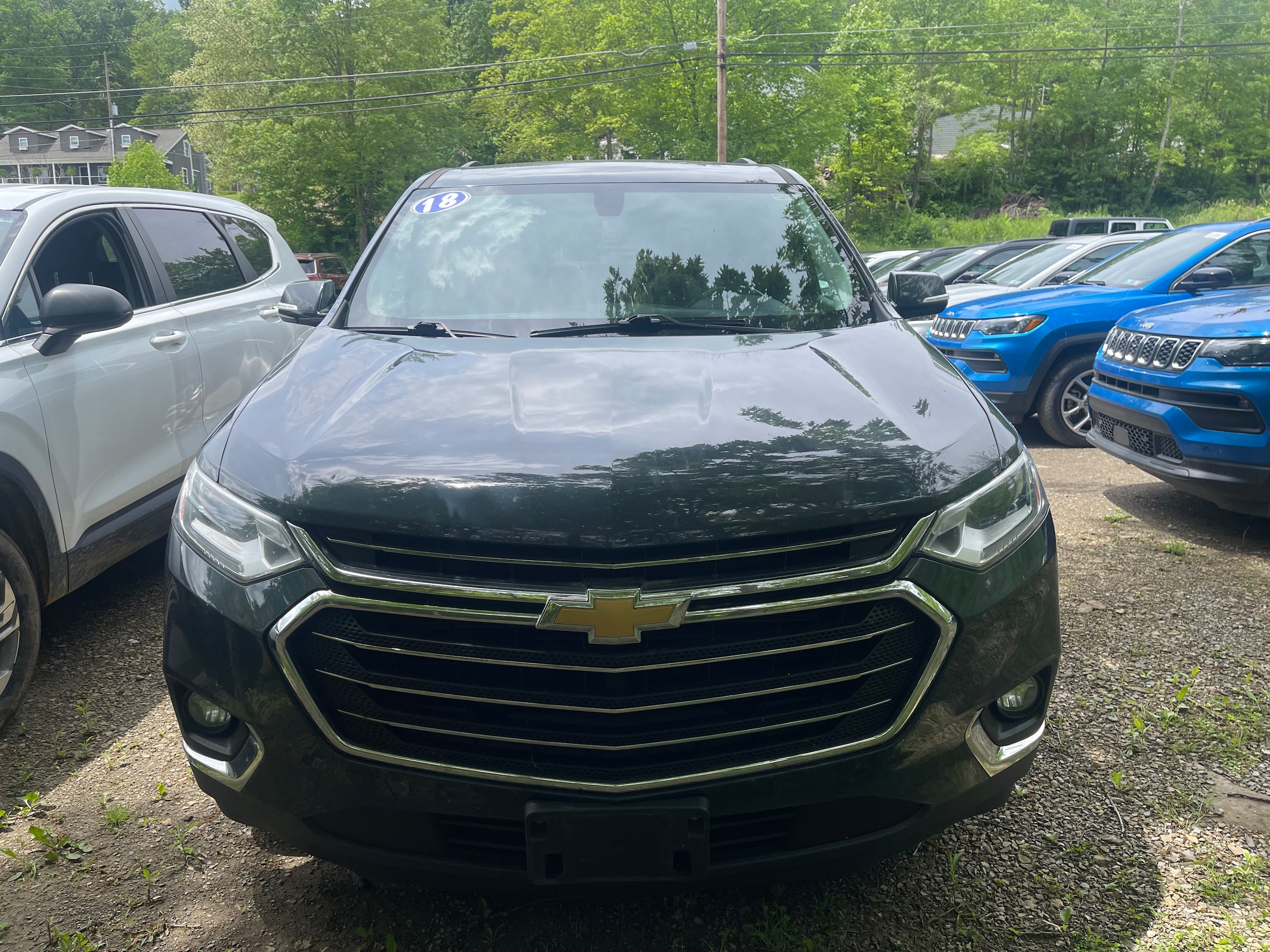 Used 2018 Chevrolet Traverse 1LT with VIN 1GNEVGKW4JJ188221 for sale in Northern Cambria, PA