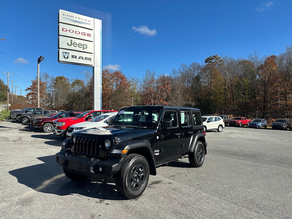 Used 2020 Jeep Wrangler Unlimited Sport SUV