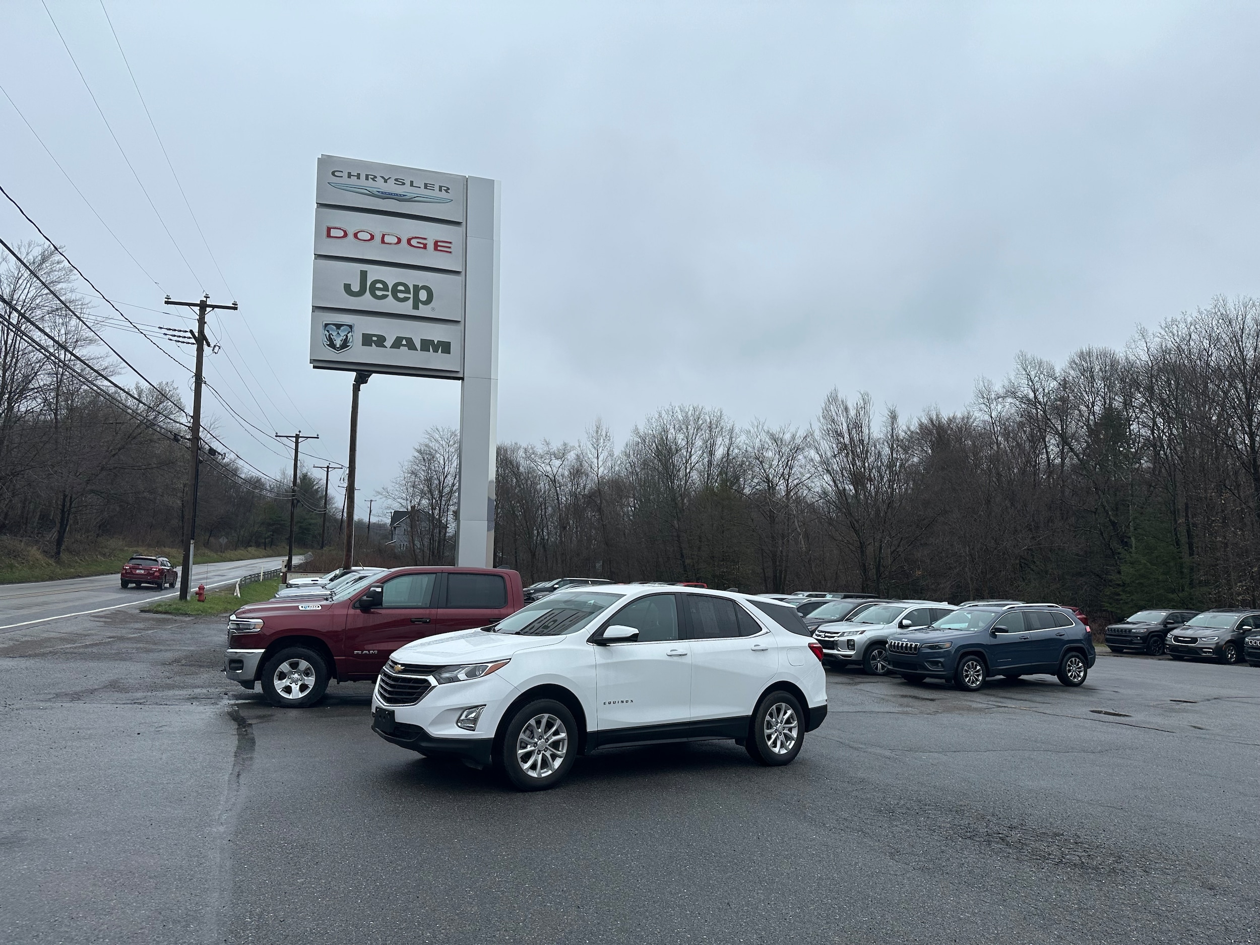 Used 2021 Chevrolet Equinox LT with VIN 3GNAXUEV1MS129494 for sale in Northern Cambria, PA