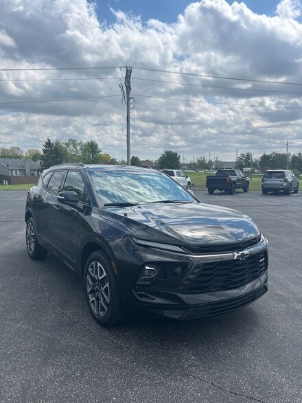 Featured Used 2024 Chevrolet Blazer RS SUV for sale in Bluffton, IN