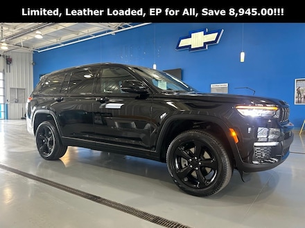 Featured New 2025 Jeep Grand Cherokee L LIMITED 4X2 Sport Utility for sale in Bluffton, IN