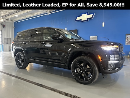 Featured New 2025 Jeep Grand Cherokee L LIMITED 4X2 Sport Utility for sale in Bluffton, IN