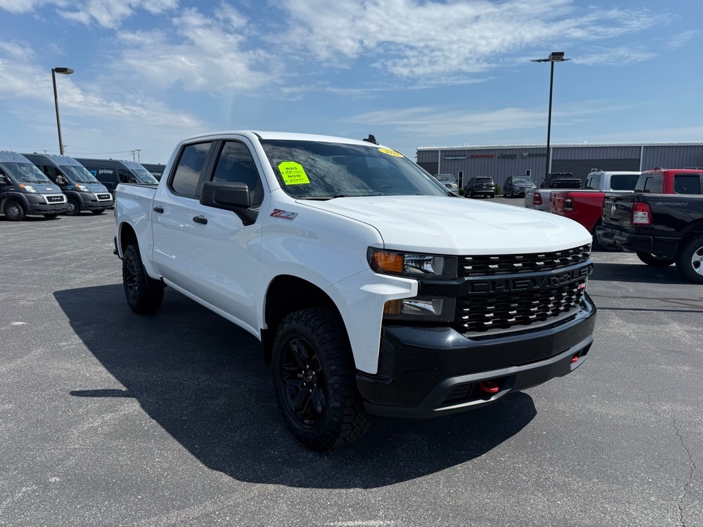 Used 2021 Chevrolet Silverado 1500 Custom Trail Boss Truck Crew Cab