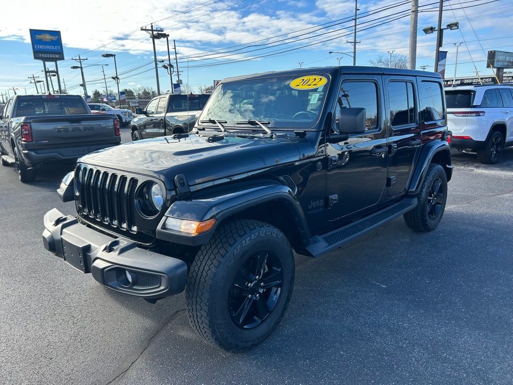 Used 2022 Jeep Wrangler Unlimited Sahara SUV