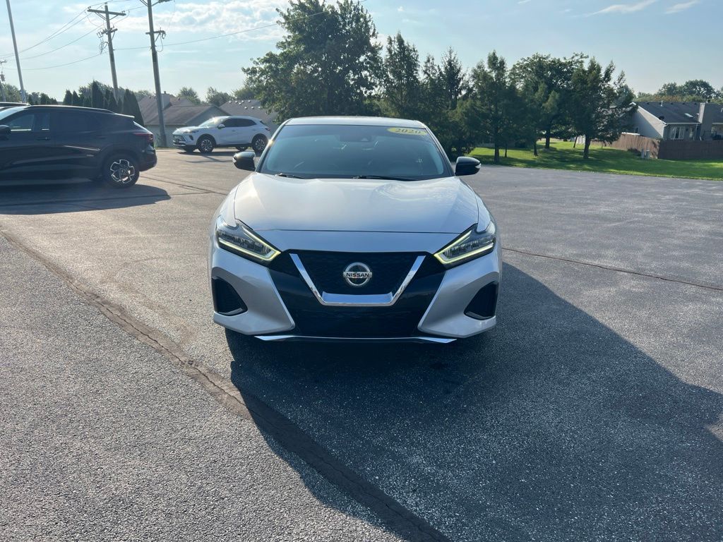 Used 2020 Nissan Maxima SV with VIN 1N4AA6CV7LC369782 for sale in Bluffton, IN