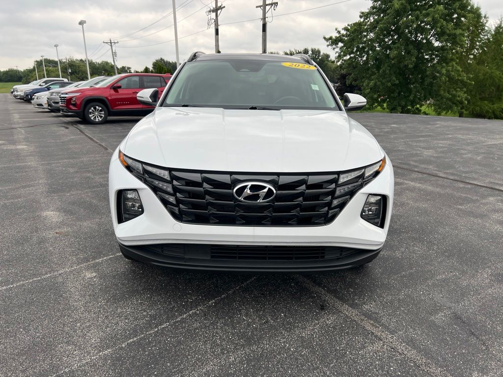 Used 2022 Hyundai Tucson SEL Convenience with VIN KM8JFCA11NU034472 for sale in Bluffton, IN