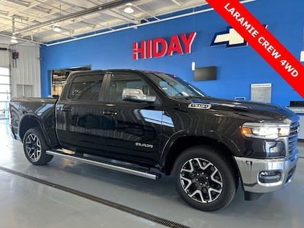 Featured New 2025 Ram 1500 LARAMIE CREW CAB 4X4 5'7 BOX Pickup for sale in Bluffton, IN