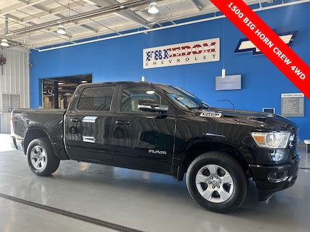 Featured Used 2020 Ram 1500 Big Horn/Lone Star Truck Crew Cab for sale in Bluffton, IN