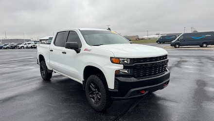 Featured 2021 Chevrolet Silverado 1500 Custom Trail Boss Truck Crew Cab for sale in Bluffton, IN