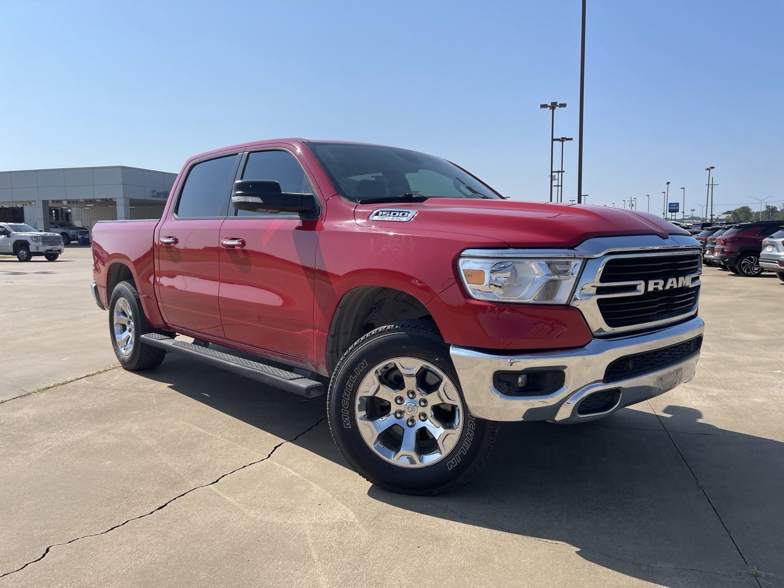 Used 2019 RAM Ram 1500 Pickup Big Horn/Lone Star with VIN 1C6RREFTXKN576493 for sale in Fairfield, TX