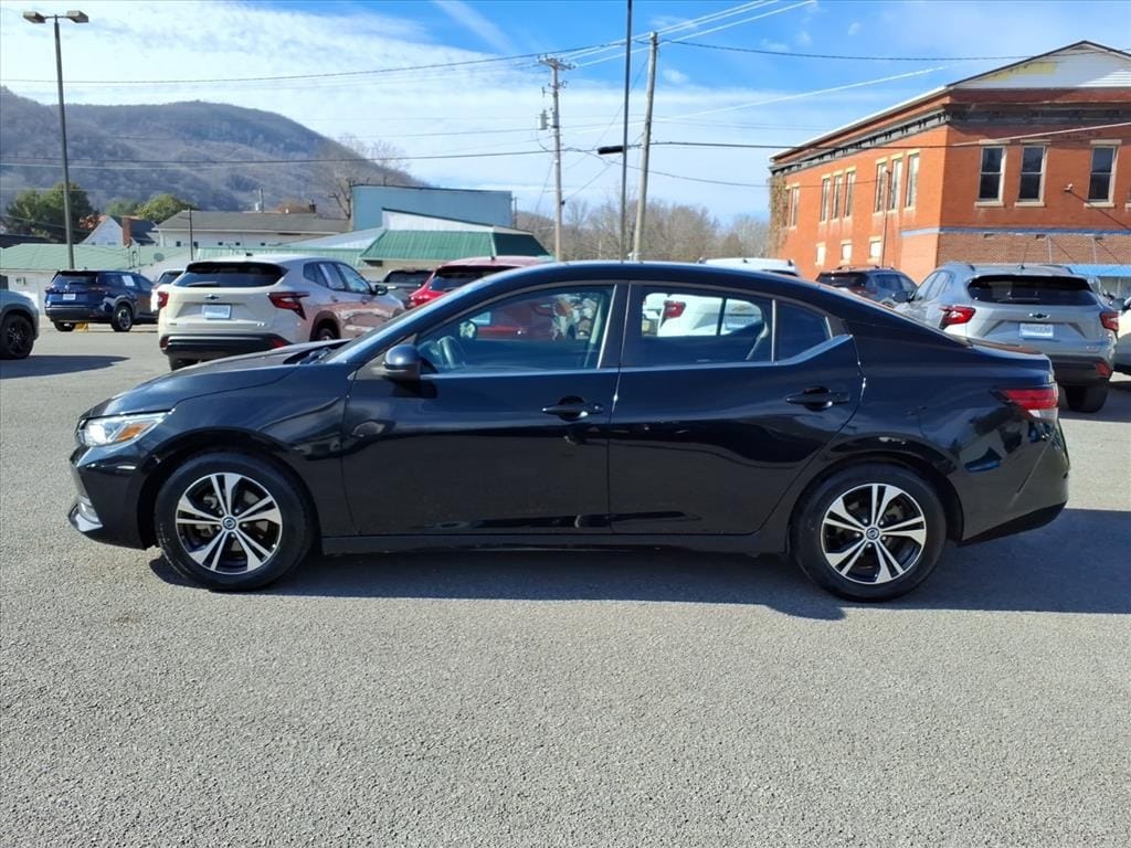 Used 2021 Nissan Sentra SV with VIN 3N1AB8CV4MY254121 for sale in Wise, VA