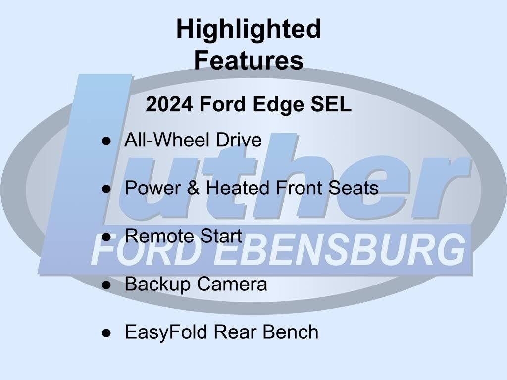 2024 Ford Edge SEL photo 3