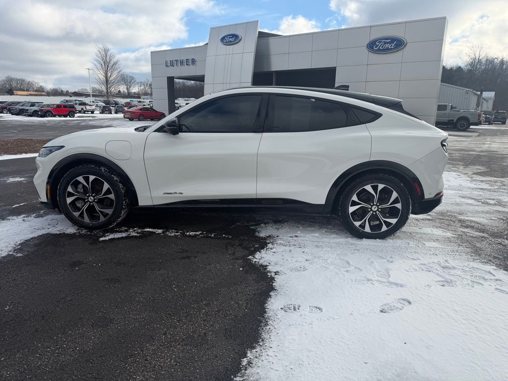 Used 2021 Ford Mustang Mach-E Premium AWD with VIN 3FMTK3SS8MMA18235 for sale in Ebensburg, PA