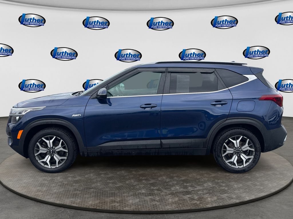 Used 2021 Kia Seltos EX with VIN KNDERCAA7M7186931 for sale in Ebensburg, PA
