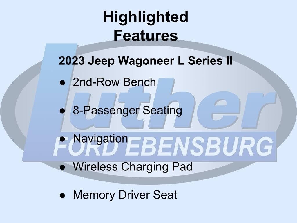 Used 2023 Jeep Wagoneer L Series II SUV