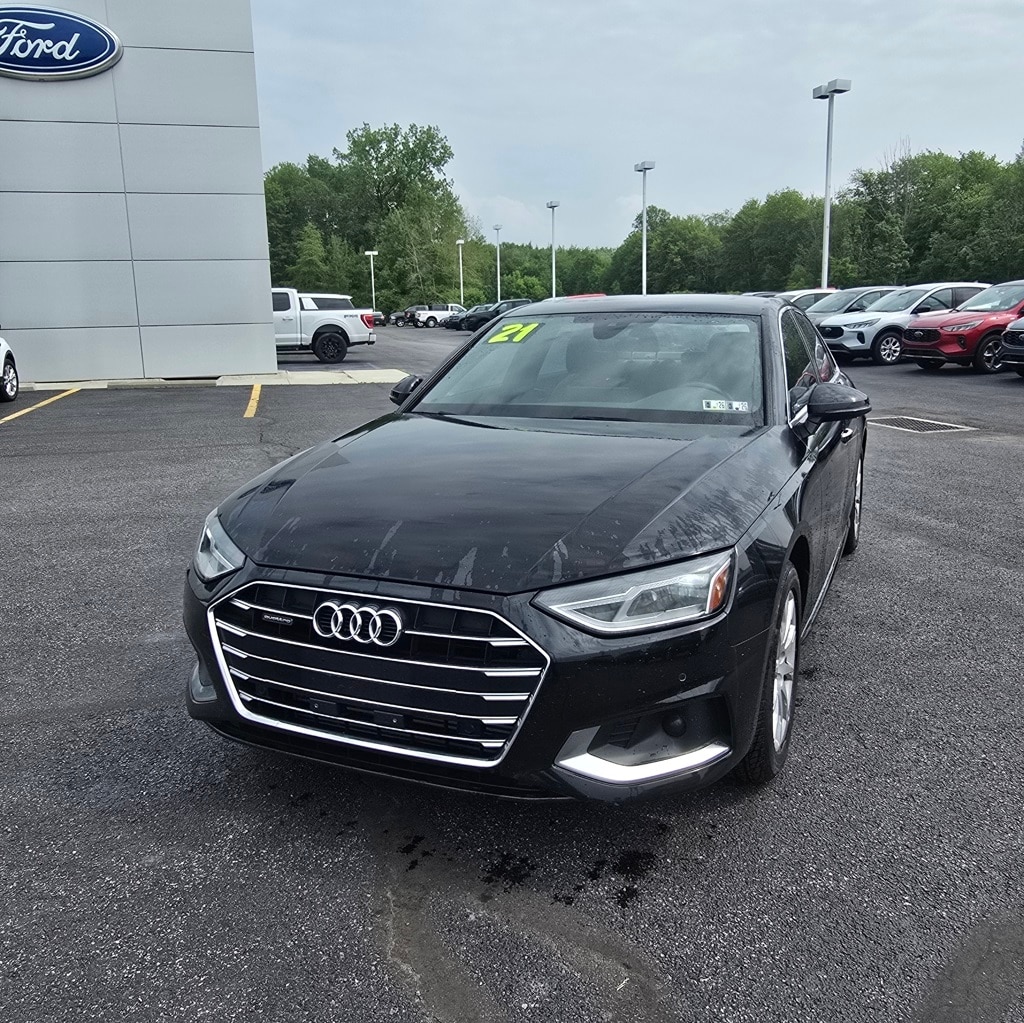 Used 2021 Audi A4 Premium with VIN WAUABAF41MA087032 for sale in Ebensburg, PA