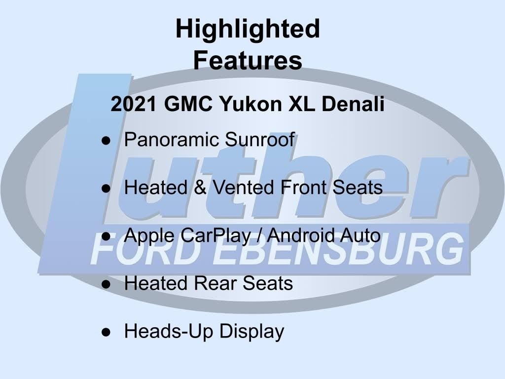 Used 2021 GMC Yukon XL Denali SUV