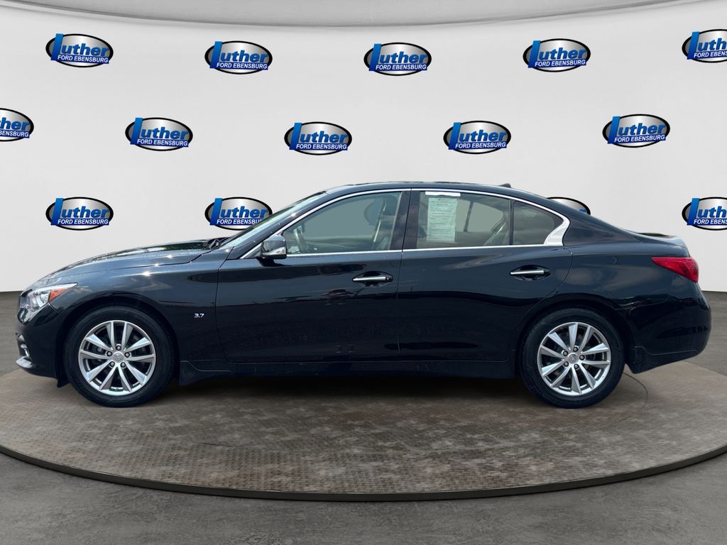 Used 2015 INFINITI Q50 Premium with VIN JN1BV7AR4FM404133 for sale in Ebensburg, PA