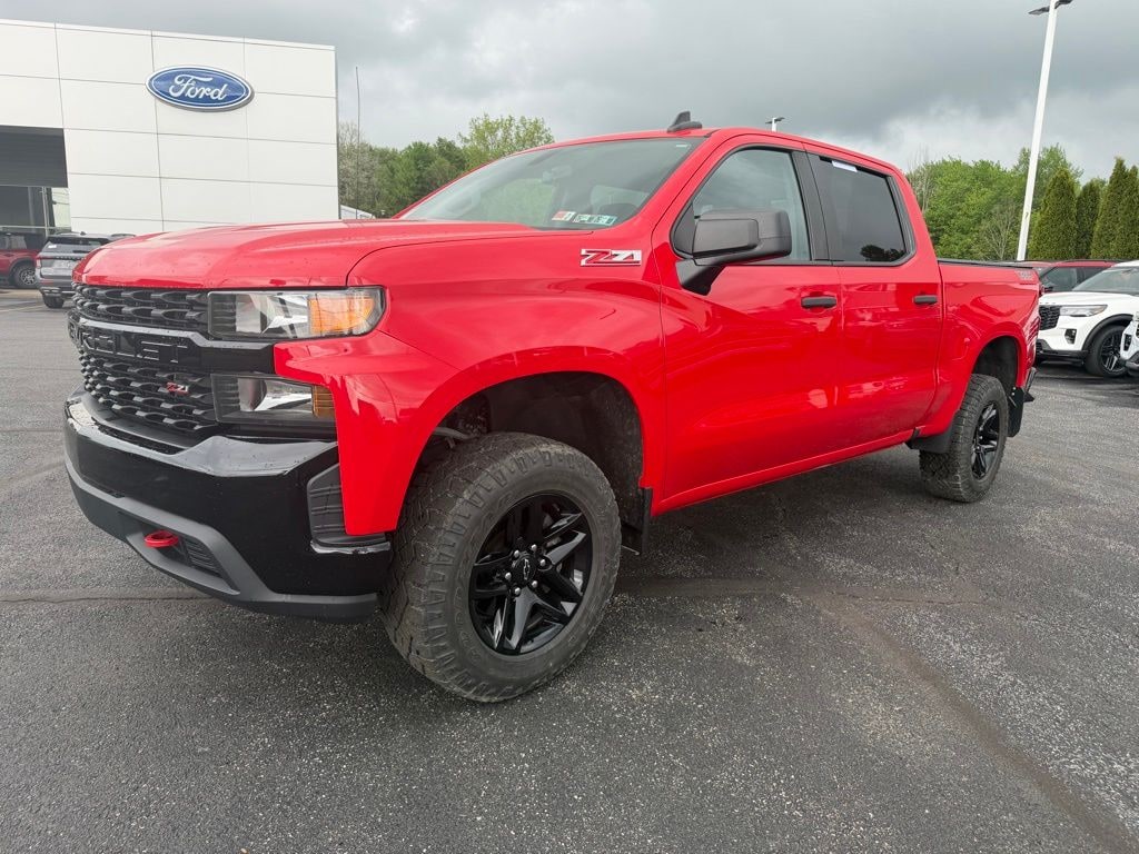 Used 2020 Chevrolet Silverado 1500 Custom Trail Boss Truck Crew Cab