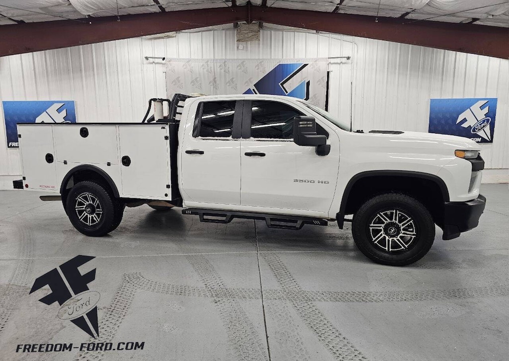 Used 2022 Chevrolet Silverado 3500HD Work Truck 4x4 4dr Double Cab LB SRW Pickup Truck