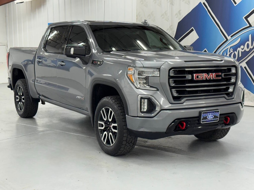 Used 2021 GMC Sierra 1500 AT4 4x4 4dr Crew Cab 5.8 ft. SB Pickup Truck