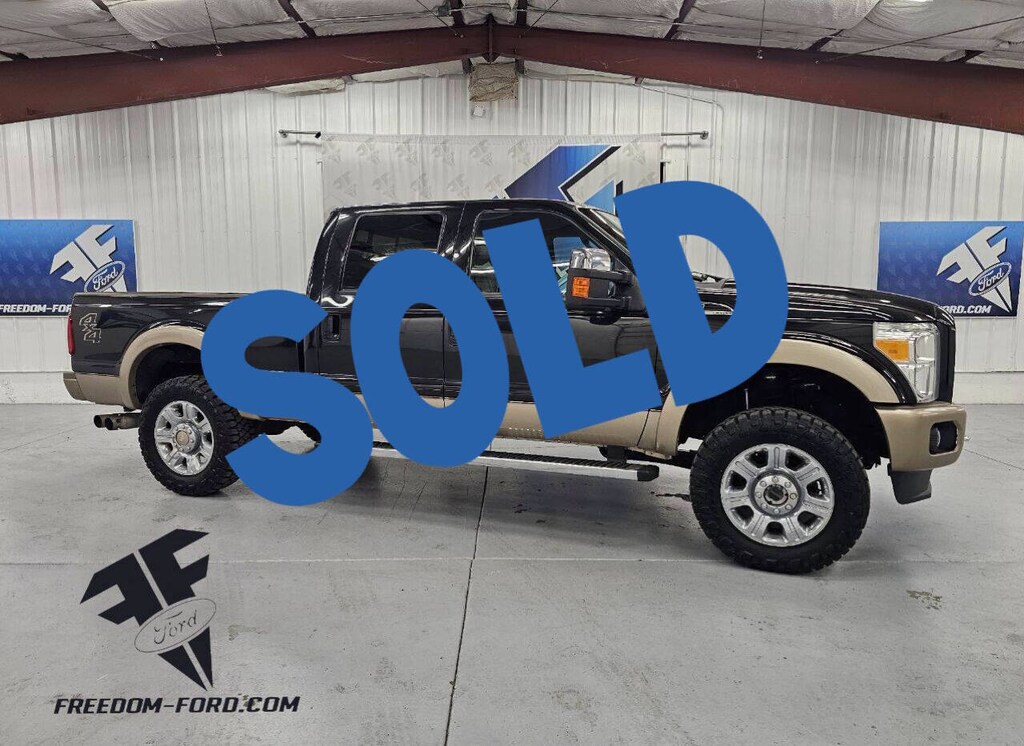 Used 2012 Ford F-350 Super Duty King Ranch 4x4 4dr Crew Cab 6.8 ft. SB SRW Pickup Pickup Truck