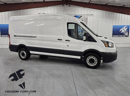 2018 Ford Transit 250 3dr LWB Medium Roof Cargo Van w/Sliding Passen Full-Size