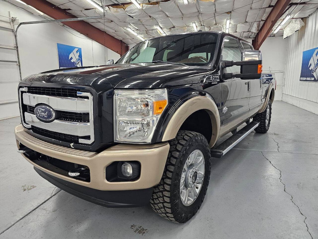 Used 2012 Ford F-350 Super Duty King Ranch 4x4 4dr Crew Cab 6.8 ft. SB SRW Pickup Pickup Truck