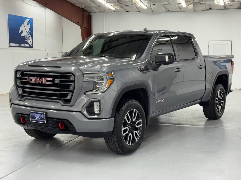 Used 2021 GMC Sierra 1500 AT4 4x4 4dr Crew Cab 5.8 ft. SB Pickup Truck