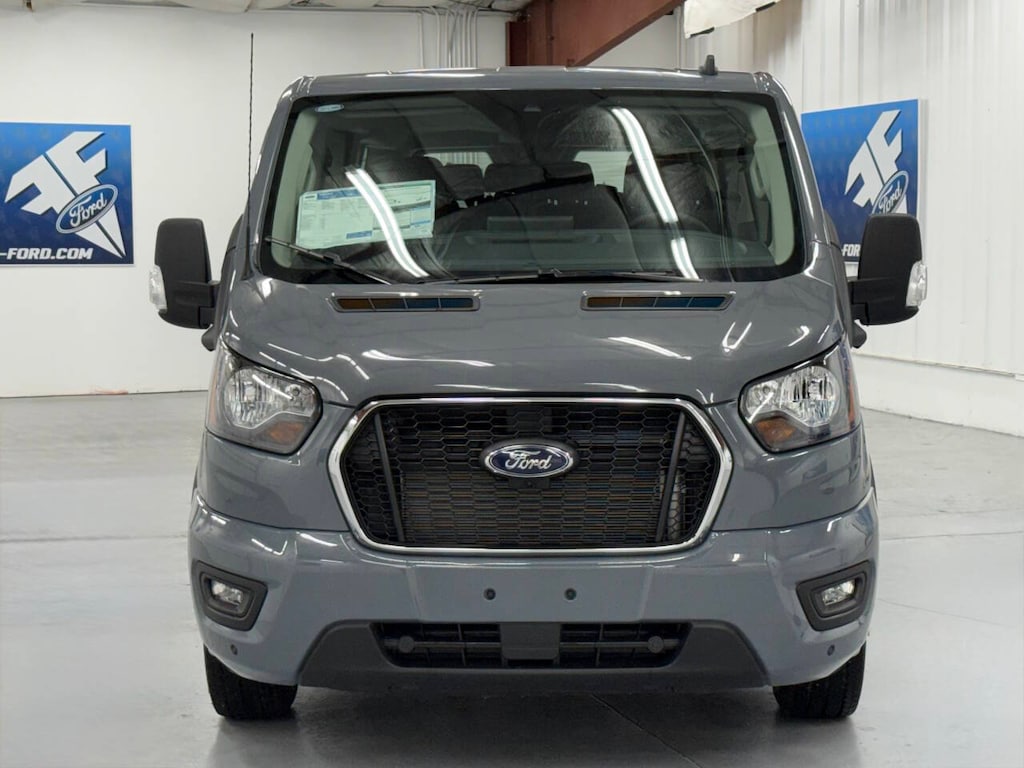New 2025 Ford Transit 350 XLT AWD 3dr LWB Low Roof Passenger Van Full-Size