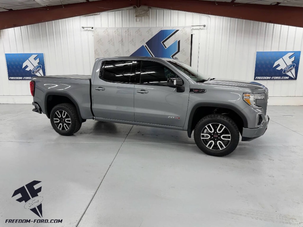 Used 2021 GMC Sierra 1500 AT4 4x4 4dr Crew Cab 5.8 ft. SB Pickup Truck