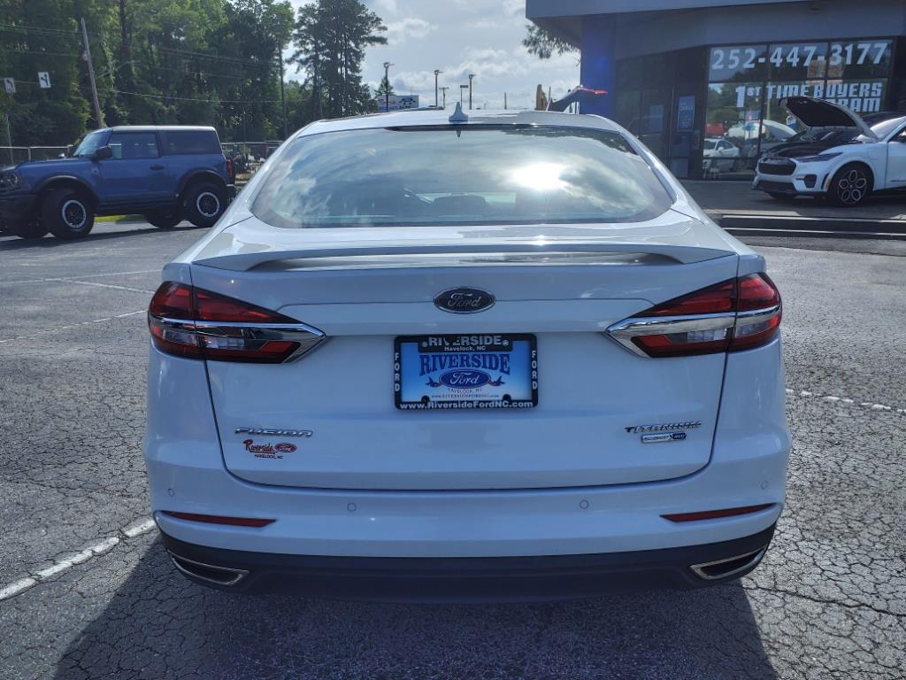 Used 2020 Ford Fusion Titanium with VIN 3FA6P0D99LR127886 for sale in Havelock, NC