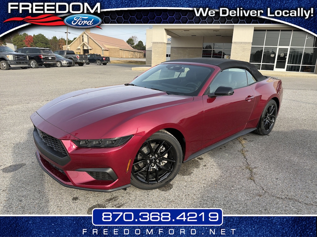 New 2025 Ford Mustang Ecoboost Premium Convertible CAR