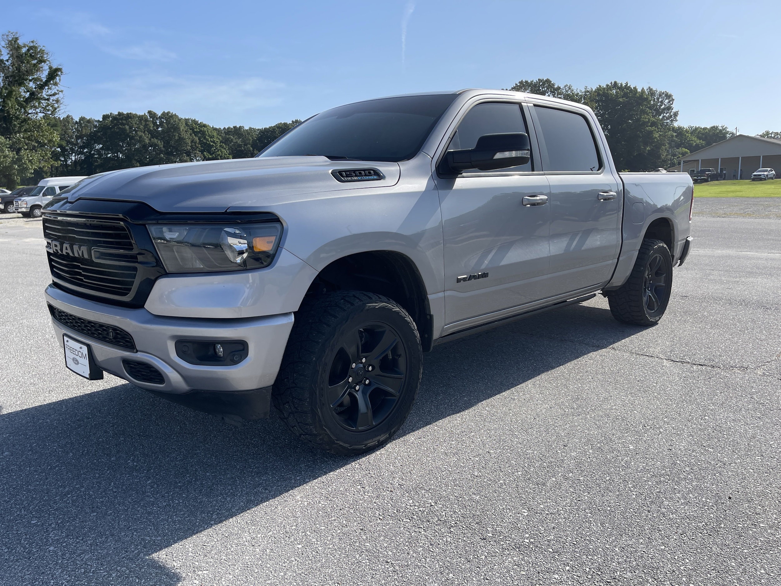 Used 2021 RAM Ram 1500 Pickup Big Horn/Lone Star with VIN 1C6SRFFTXMN598911 for sale in Little Rock