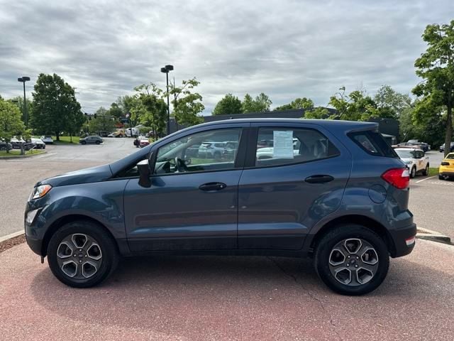 Used 2022 Ford EcoSport S with VIN MAJ6S3FL6NC456829 for sale in Burlington, VT
