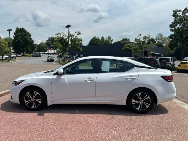 Used 2022 Nissan Sentra SV with VIN 3N1AB8CV5NY248930 for sale in South Burlington, VT