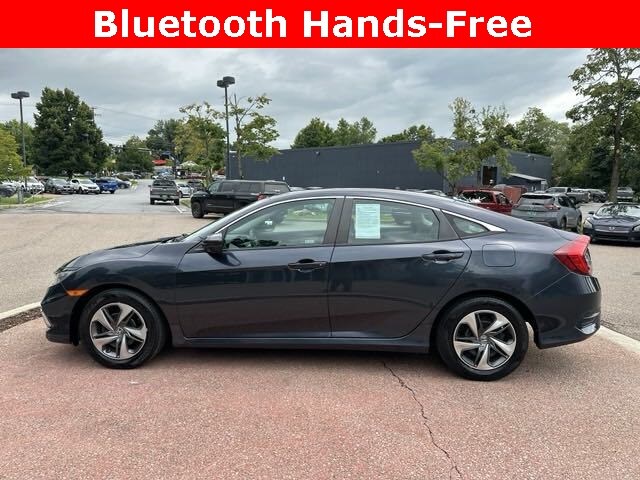 Used 2019 Honda Civic LX with VIN 2HGFC2F67KH576791 for sale in Burlington, VT