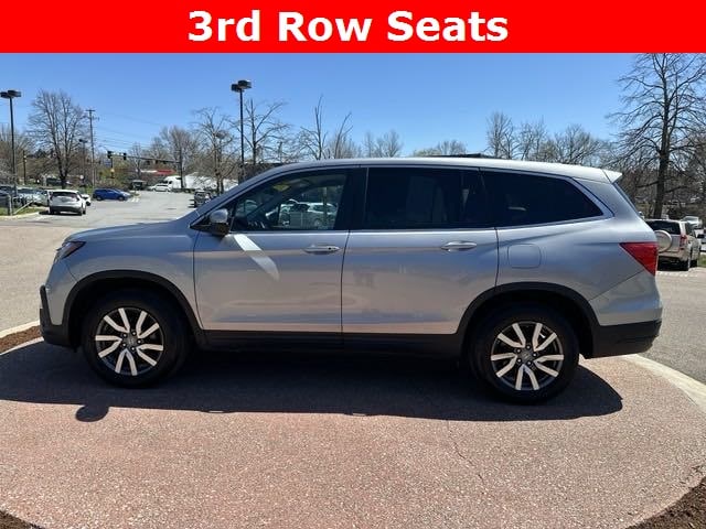 Used 2021 Honda Pilot EX with VIN 5FNYF6H35MB076727 for sale in Burlington, VT