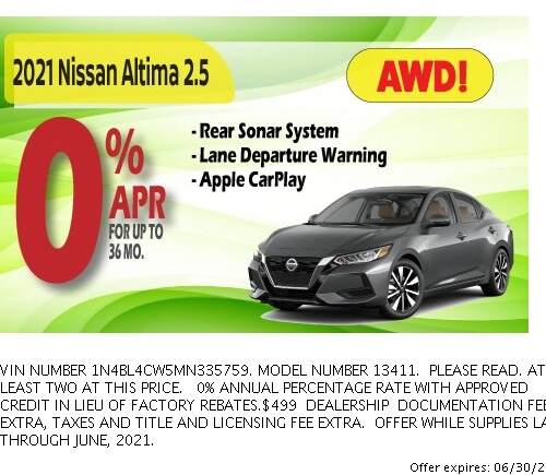 New Nissan Specials Near Burlington Freedom Nissan In South Burlington