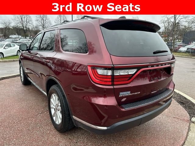 Used 2021 Dodge Durango SXT Plus with VIN 1C4RDJAG4MC662410 for sale in Burlington, VT