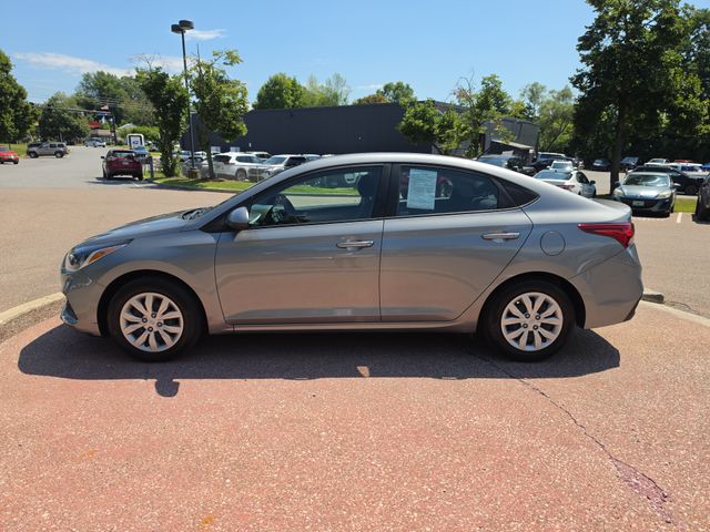 Used 2022 Hyundai Accent SE with VIN 3KPC24A62NE157187 for sale in South Burlington, VT