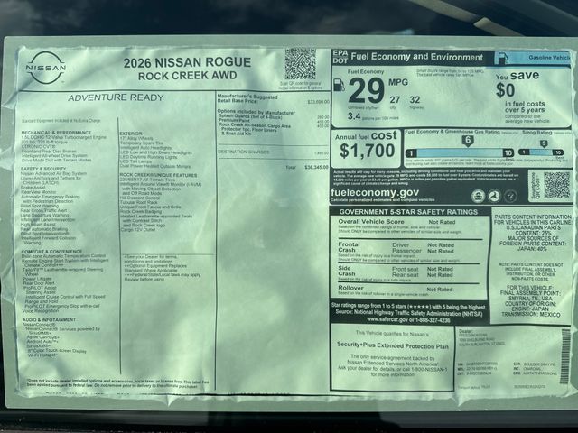 2026 Nissan Rogue Rock Creek - Photo 7