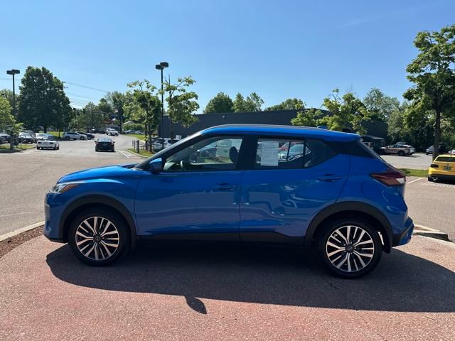 Used 2022 Nissan Kicks SV with VIN 3N1CP5CV1NL481497 for sale in Burlington, VT