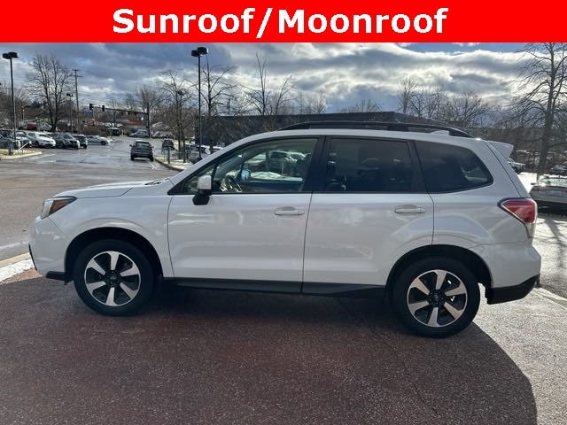 Used 2018 Subaru Forester Premium with VIN JF2SJAGC3JH494242 for sale in Burlington, VT