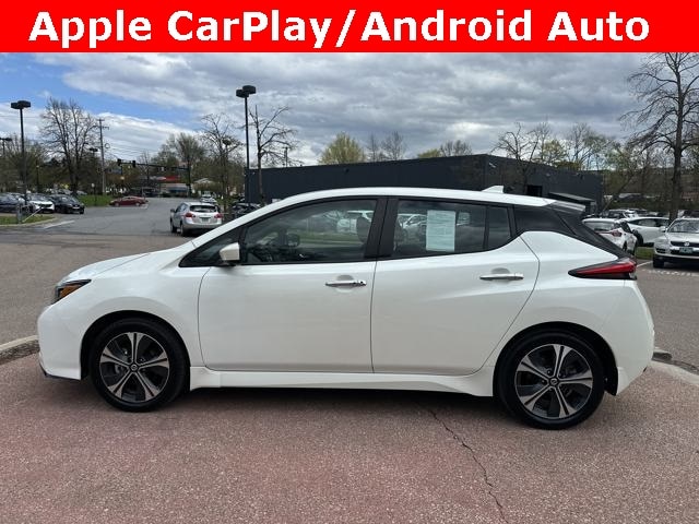 Used 2022 Nissan LEAF SV Plus with VIN 1N4BZ1CV7NC562579 for sale in Burlington, VT