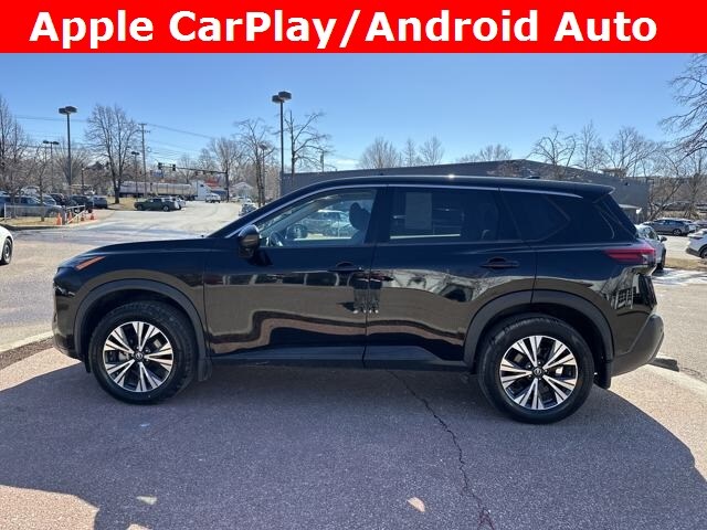 Used 2021 Nissan Rogue SV with VIN 5N1AT3BB6MC776371 for sale in Burlington, VT